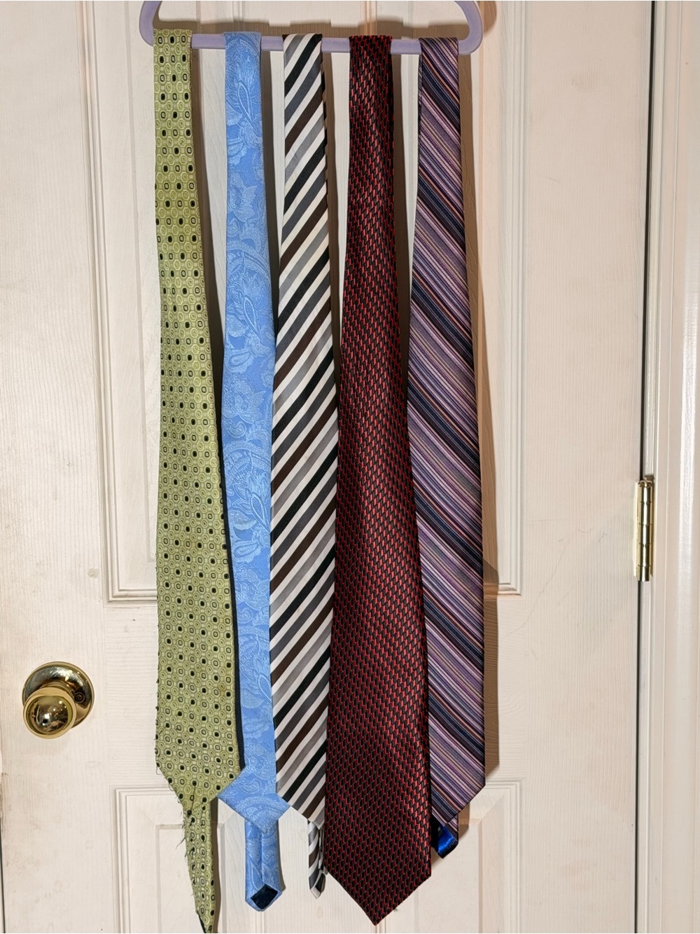 Men's Assorted Patterned Ties - Multi Color Set - Picture 2 of 10